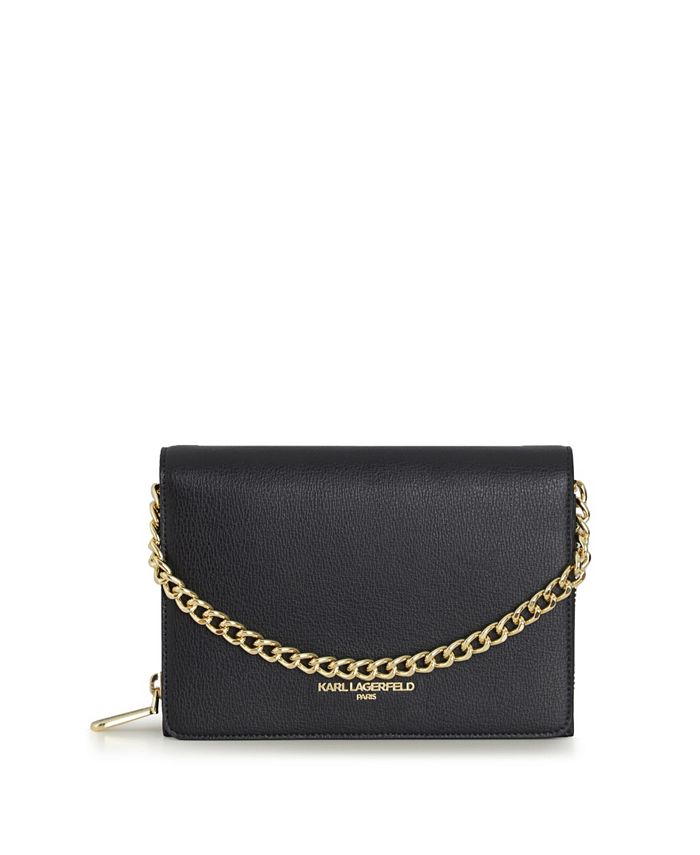 Karl Lagerfeld Paris Women's Simone Crossbody Bag - Structured Everyday Purse