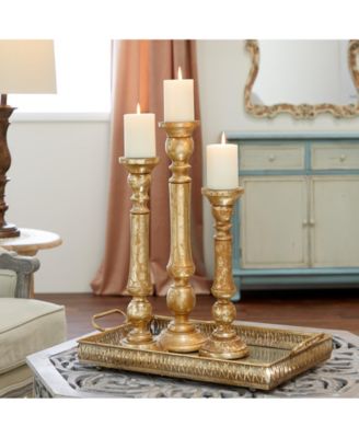 Traditional Candle Holder, Set of 3