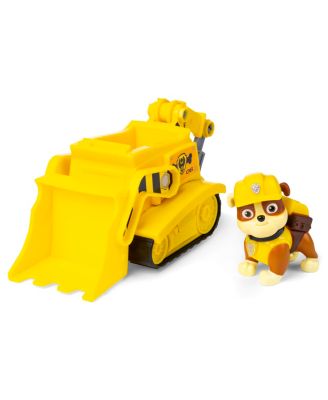 Rubble’s Bulldozer Vehicle with Collectible Figure for Kids Aged 3 and Up