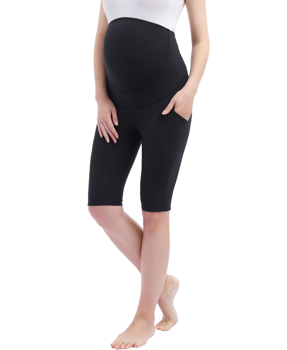 Kimi + Kai Flo Belly Back Support Pocket Maternity Leggings Pant