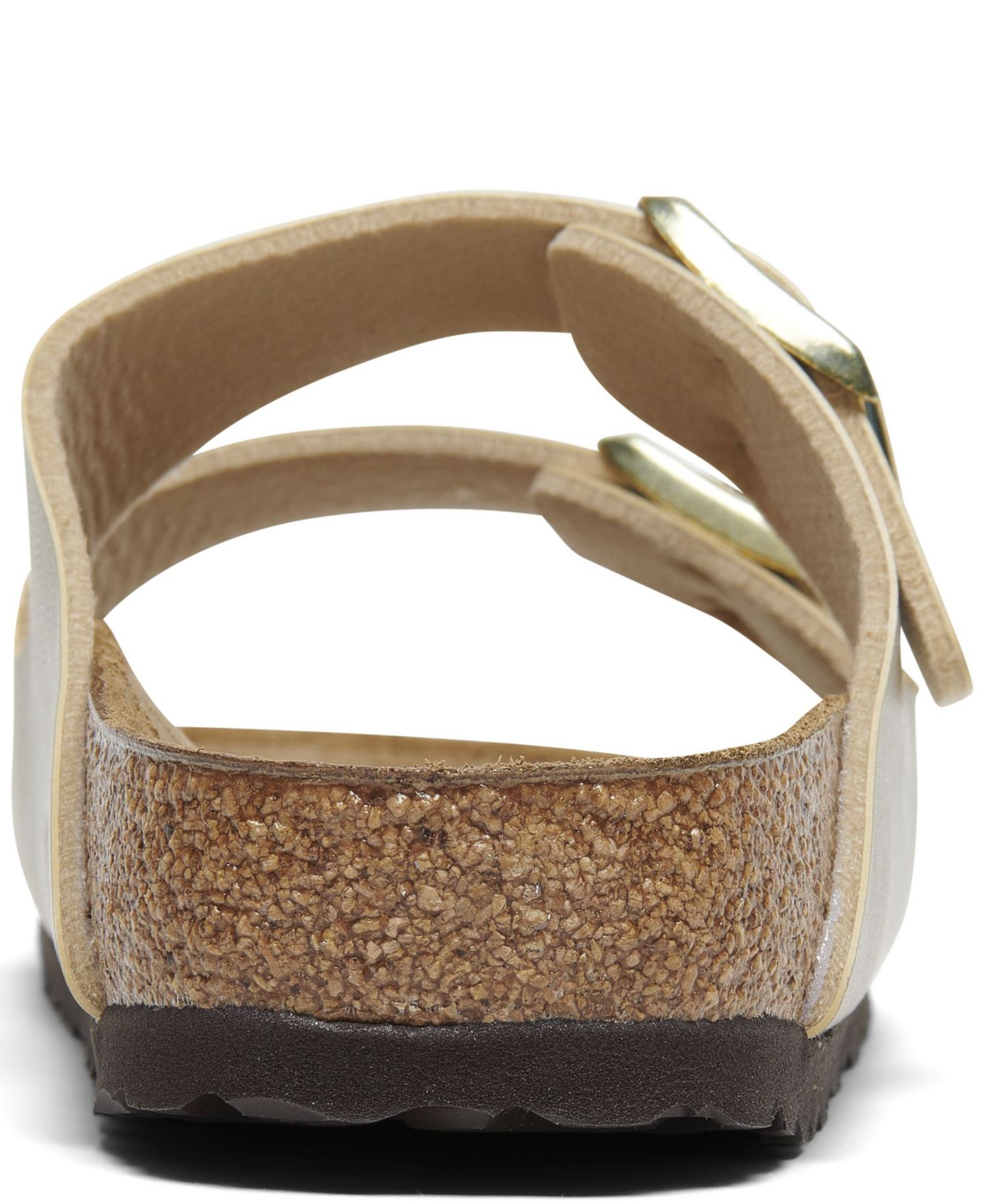 Женские сандалии Birkenstock Arizona Birko-Flor, цвет: Золотой — фото 4