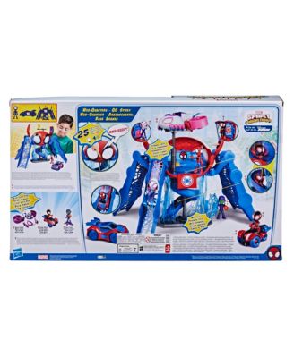 Spidey and His Amazing Friends Web Quarters Playset