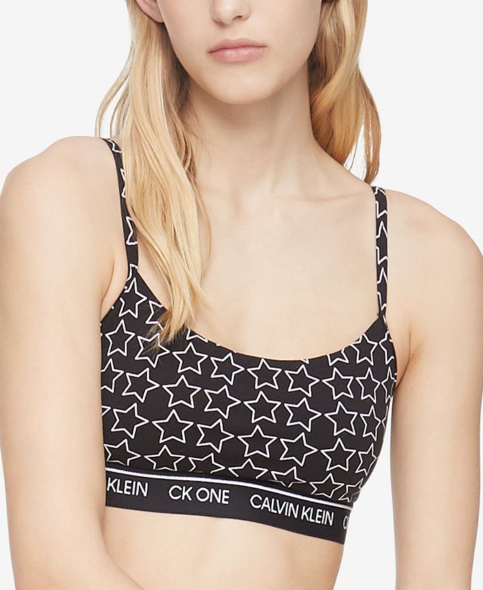 Calvin Klein Women's Ck One Cotton Unlined Bralette 