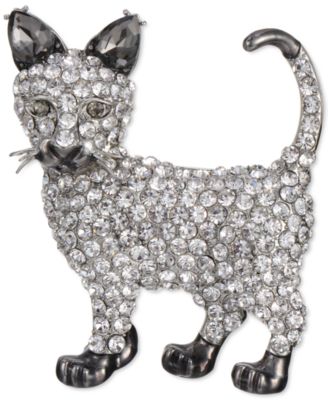 Broche Charter Club Chien En Argenté - Thème Noël/Fêtes - Neuf Avec étiquettes Macy's