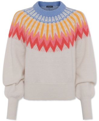 fair isle sweater womens