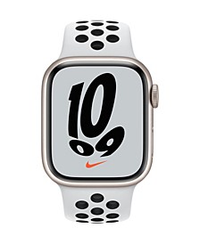 Nike Series 7 GPS Starlight Nike Silicon Sport Band Watch, 41mm