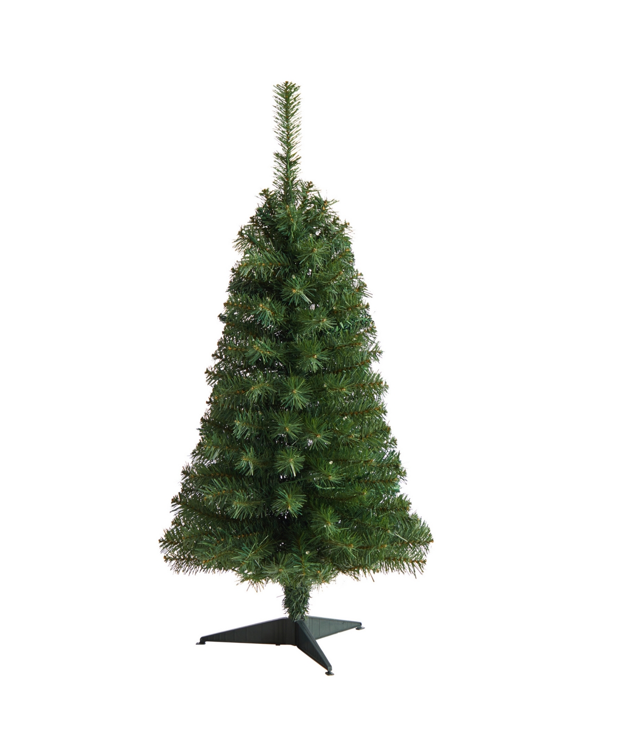 Artificial Christmas Tree with 50 Led Lights and 118 Bendable Branches, - Green