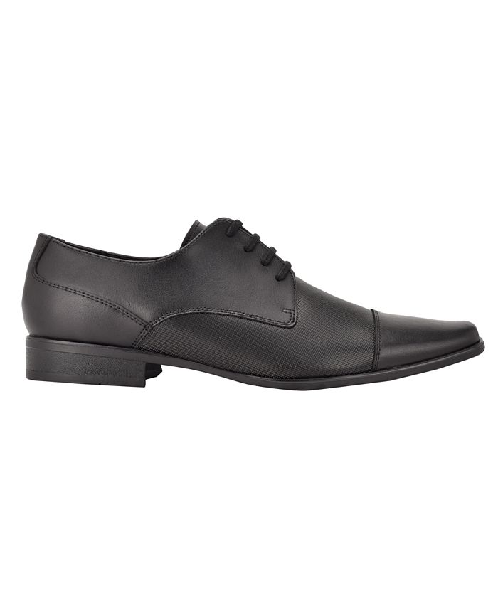 Calvin Klein Men's Bram Lace Up CapToe Leather Dress Shoes Macy's