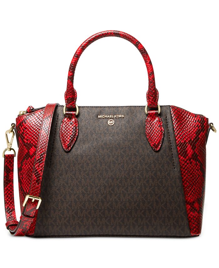 Michael Kors Sienna Medium Satchel & Reviews - Handbags & - Macy's