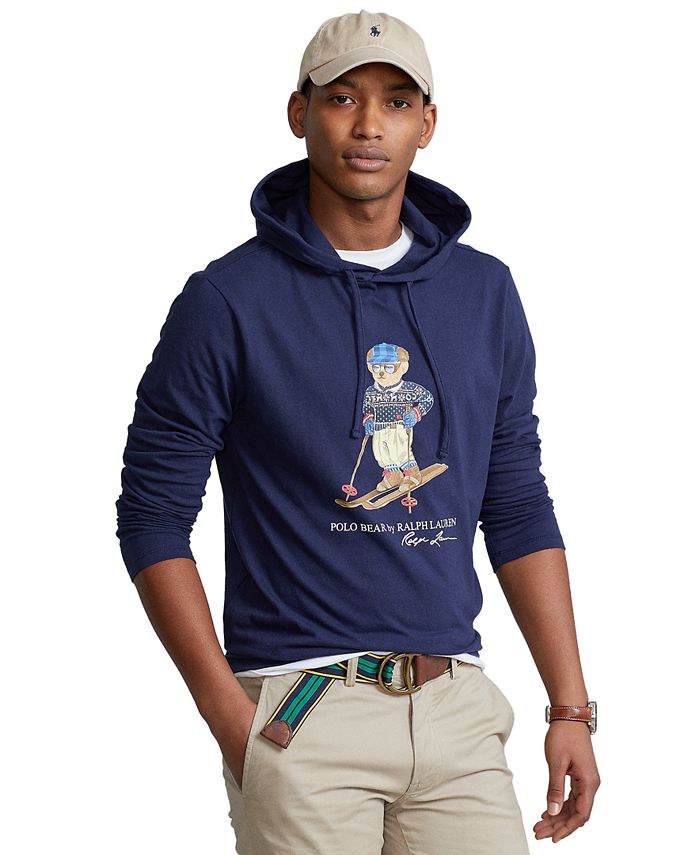 Polo Ralph Lauren Polo Bear Jersey Hooded T-Shirt & Reviews - T 