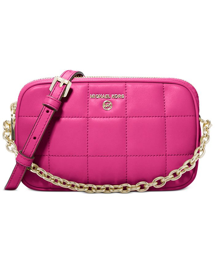Buy Michael Kors Women Black Solid Double-Zip Handbag Online