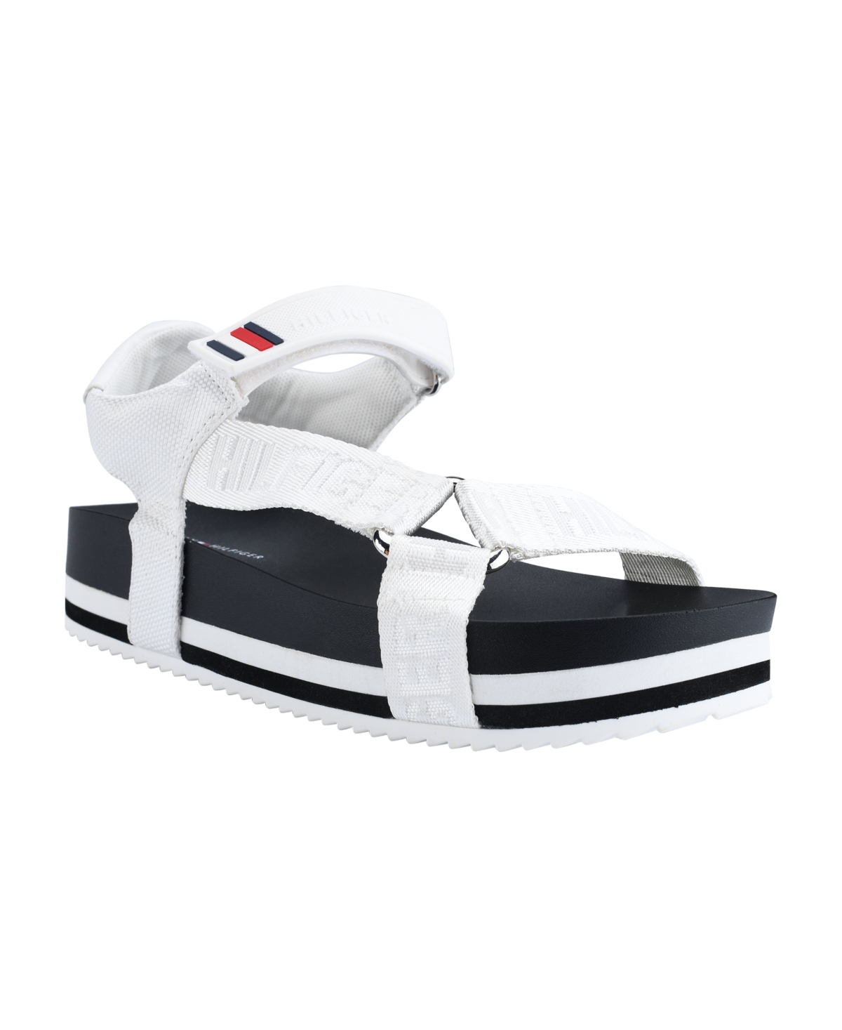 UPC 196301399193 product image for Tommy Hilfiger Women's Beckia Footbed Sandals Women's Shoes | upcitemdb.com