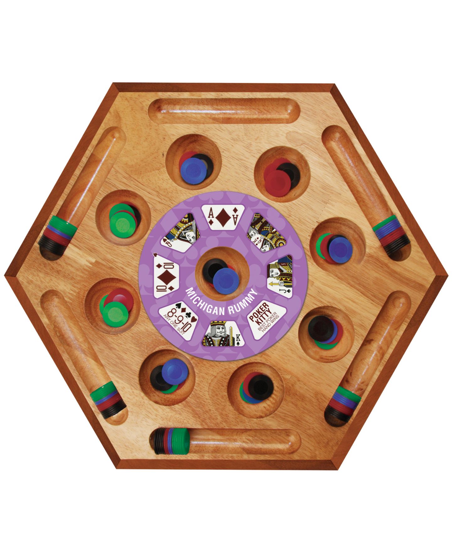 Детская настольная игра Areyougame Michigan Rummy Tournament-Style Edition Board Game, Ages 8+ — фото 1