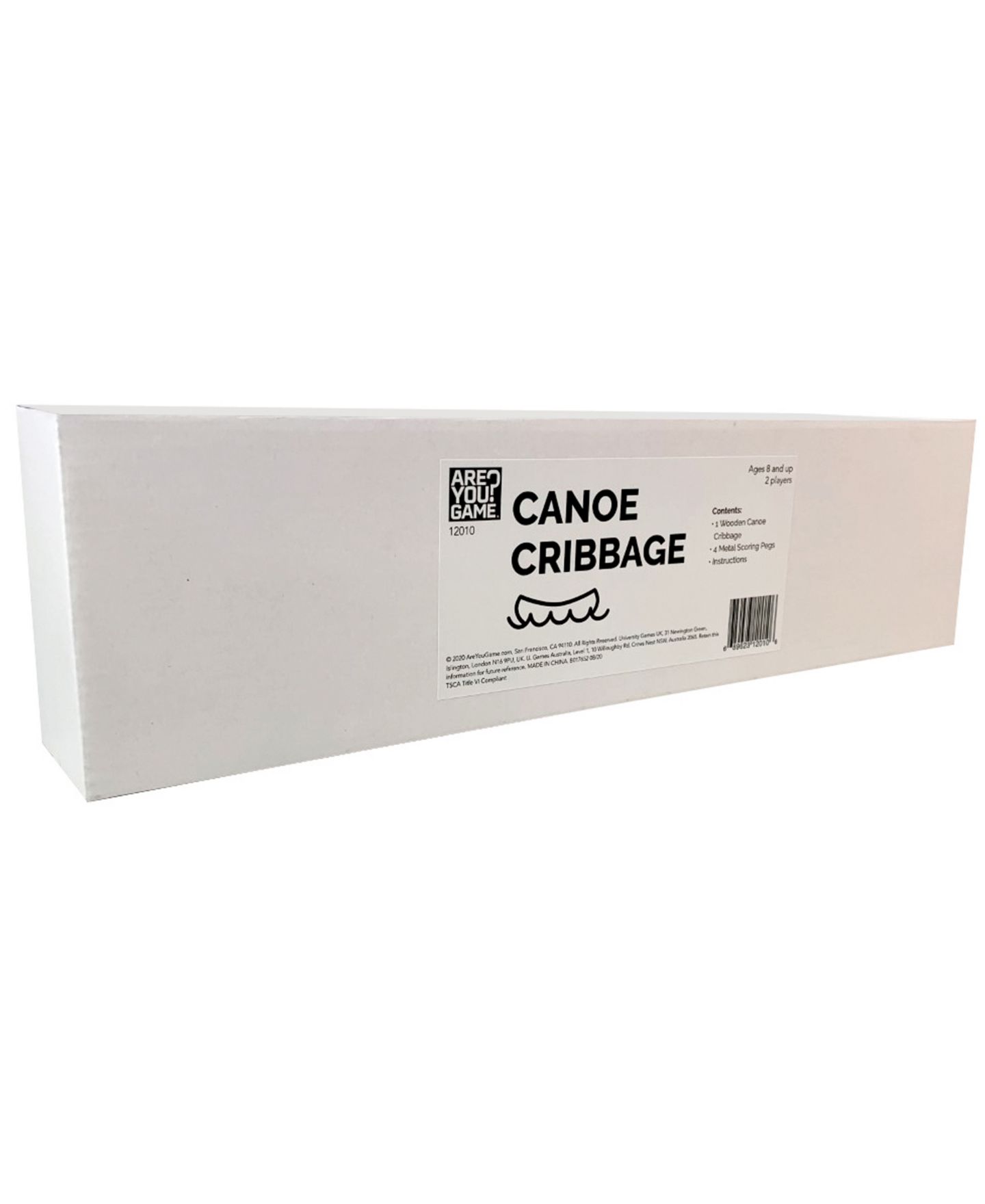 Детская настольная игра Areyougame Canoe Cribbage Board Game, Ages 8+ — фото 2