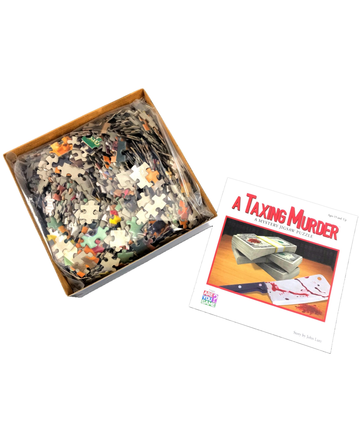 Shop Areyougame A Taxing Murder Classic Mystery Jigsaw Puzzle In No Color