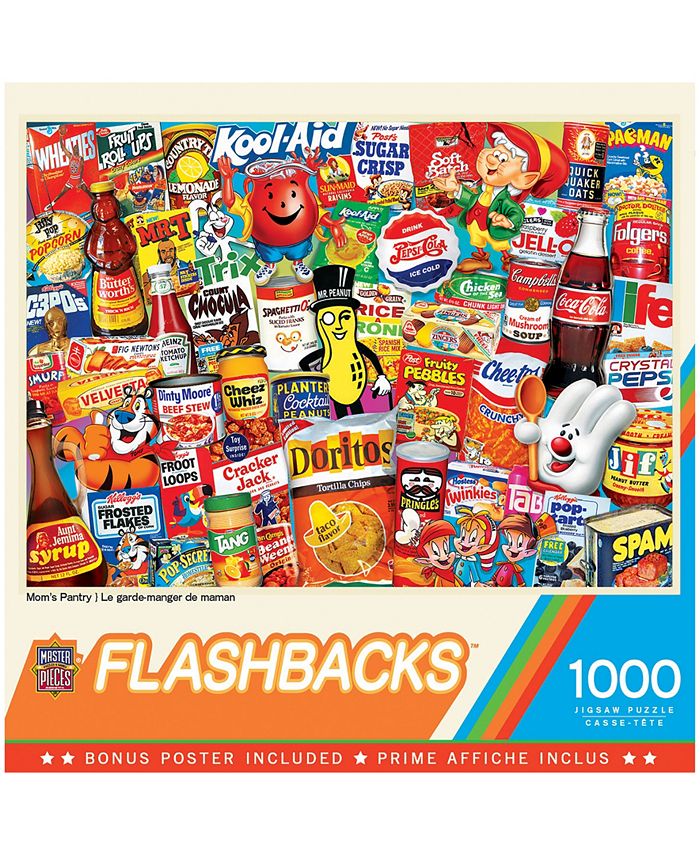 MasterPieces Puzzles Flashbacks - Mom's Pantry Puzzle - 1000 Piece