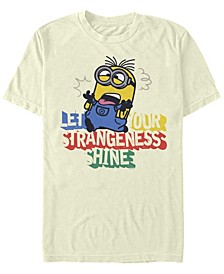 Men's Minions Strangeness Shine Short Sleeve T-shirt
