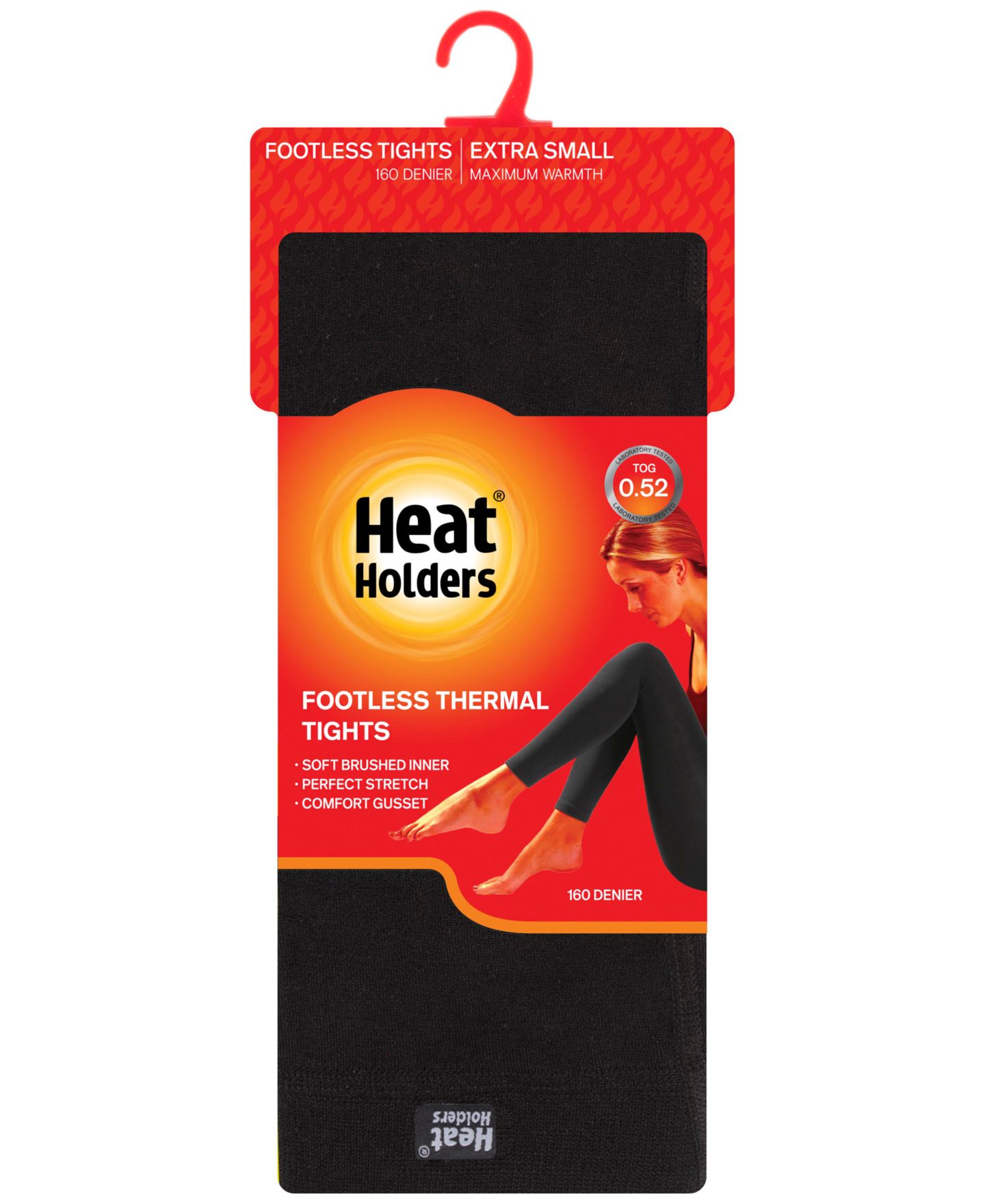 Женские брюки Heat Holders Sophia Footless Thermal Tights, цвет: Чёрный — фото 3