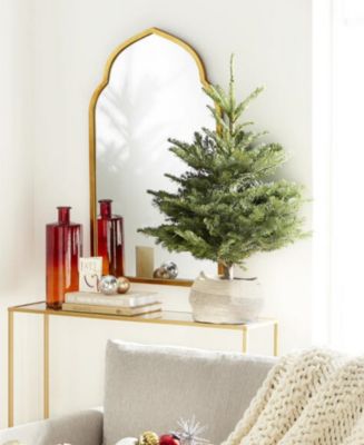 International Christmas Innovation - Fresh Cut Noble Fir Table Top Christmas Tree, 2'-3'