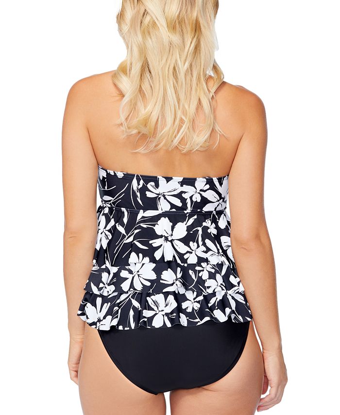 Island Escape Tiered Tankini Top & Bottoms, Created For Macy's ...