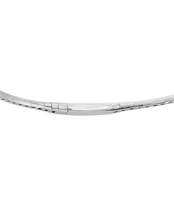 EFFY Collection - Diamond Skinny Bangle Bracelet (3/4 ct. t.w.) in 14k White Gold