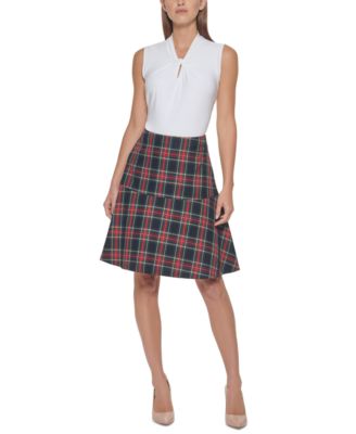 macy's tommy hilfiger skirts