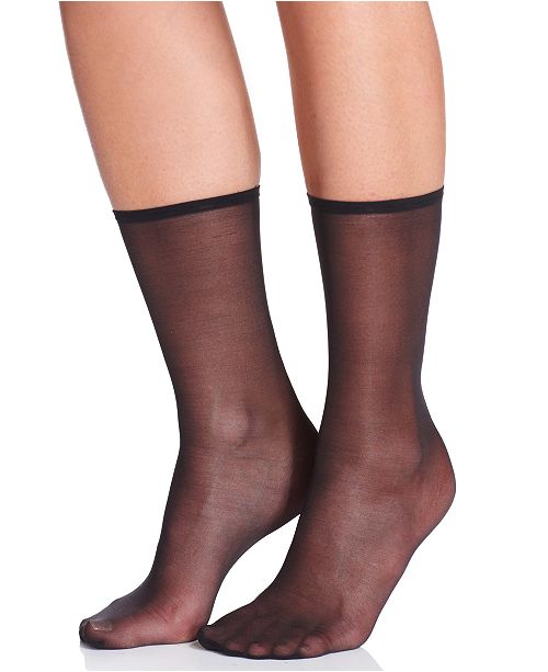 Hue Women's Sheer Anklet Socks & Reviews Handbags & Accessories Macy's
