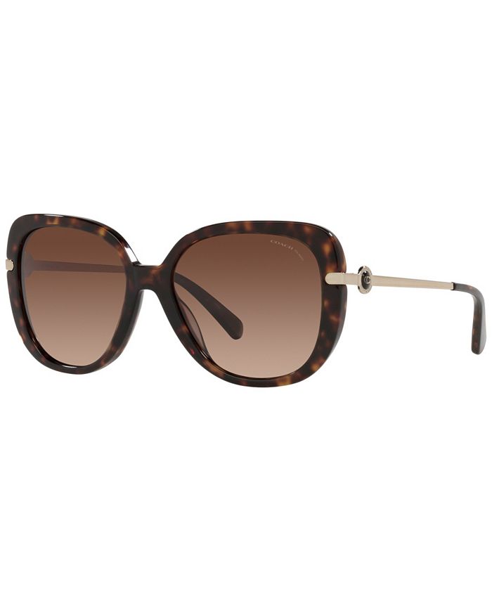 COACH Women's Polarized Sunglasses, HC8320 55 Macy's