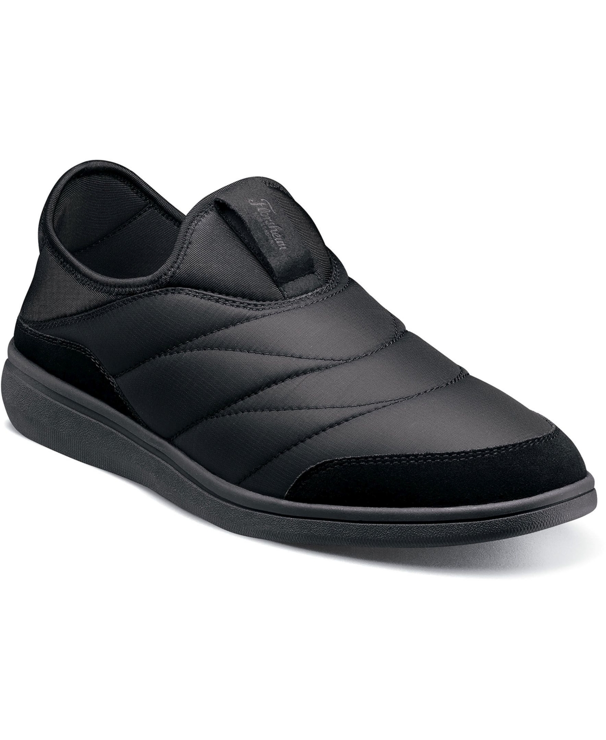 Men's Java Moc Toe Slip-on Shoes - Black