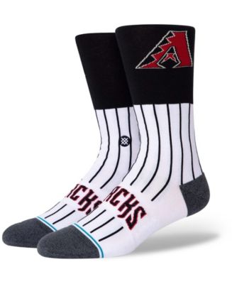 Men's White Arizona Diamondbacks Infiknit Color Crew Socks - Macy's