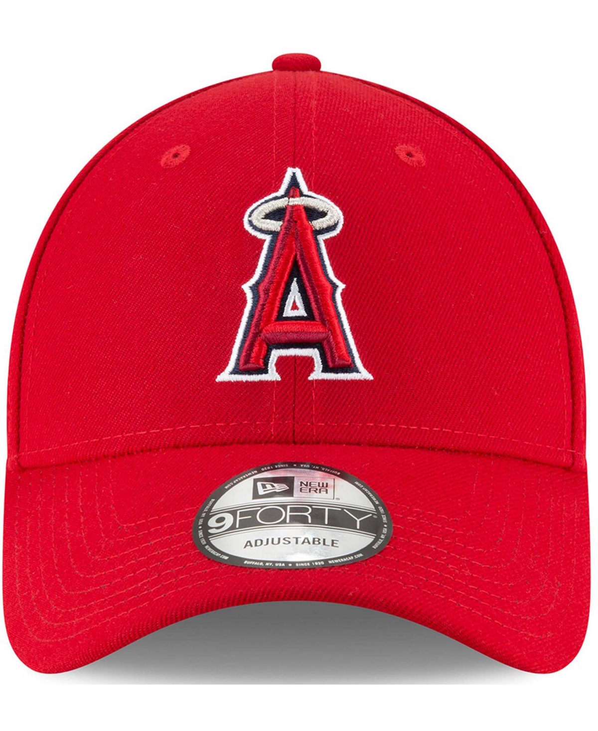 Shop New Era Big Boys And Girls Red Los Angeles Angels Game The League 9forty Adjustable Hat