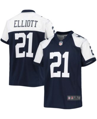 Ezekiel Elliott Dallas Cowboys Nike Women's Color Rush Legend Player Jersey  - White