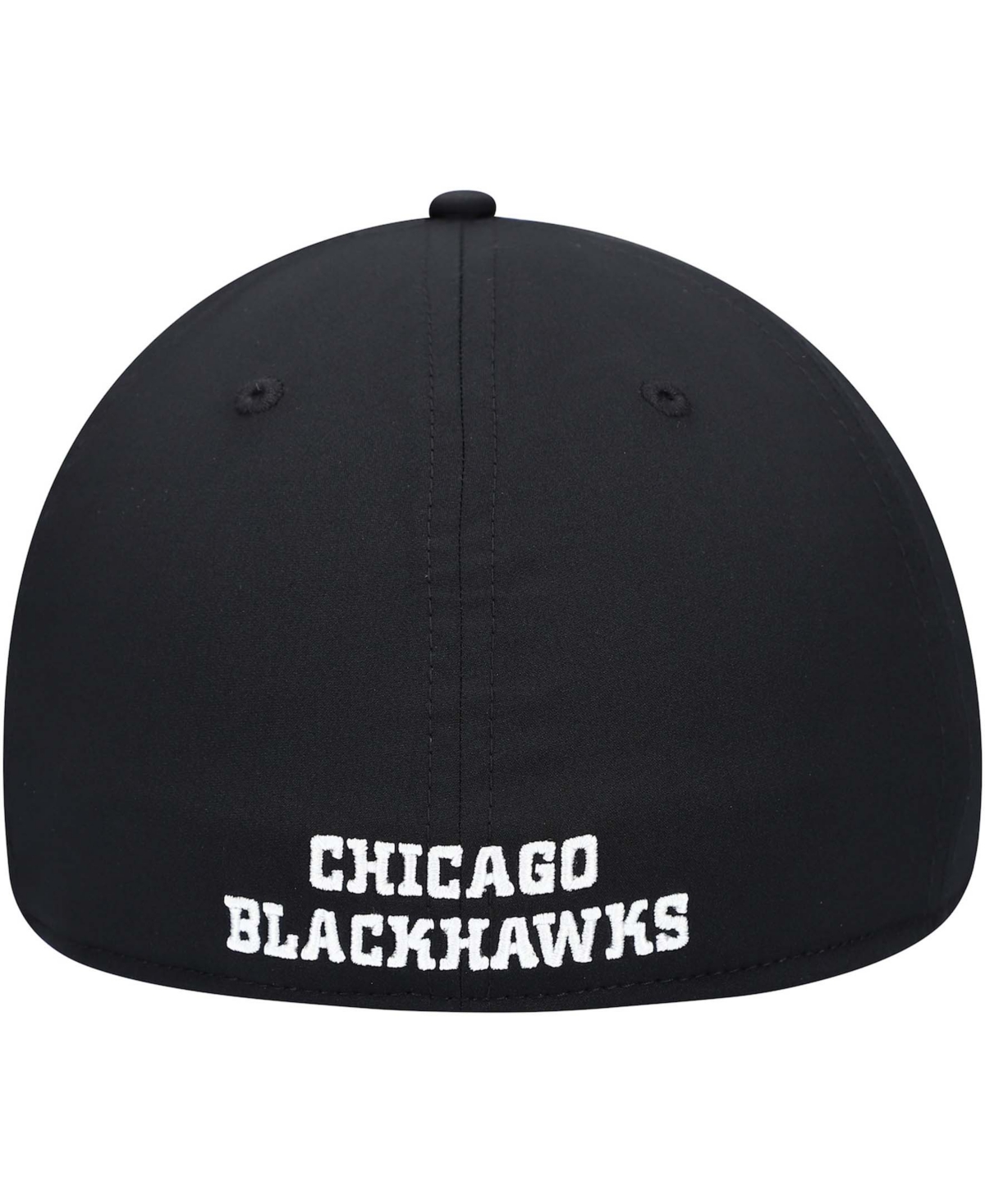 Men'sChicago Blackhawks Core Primary Logo Flex Hat - Black