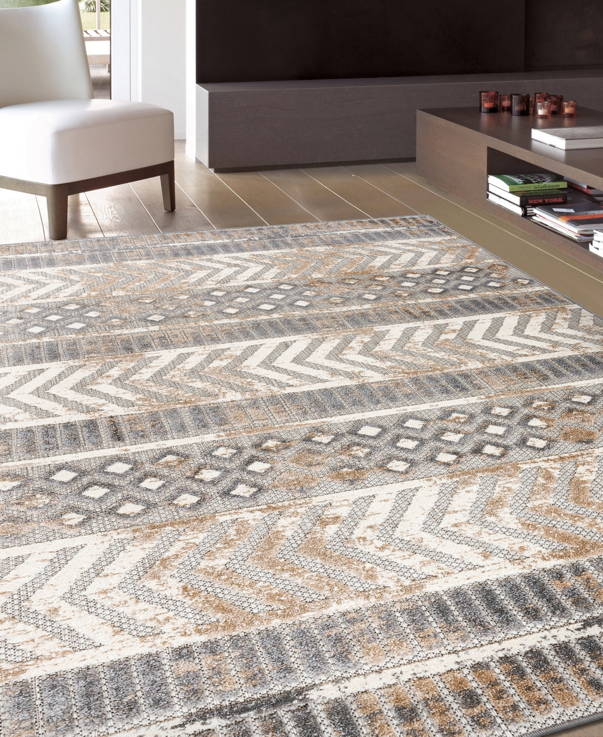 Main Street Rugs Open Doors 8019 Outdoor Area Rug