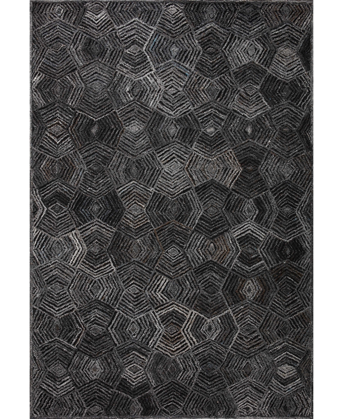 Loloi Prescott Prs-01 8'6in x 12' Area Rug - Black