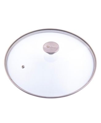 Glass Lid with Stainless Steel Knob for 13" Skillet