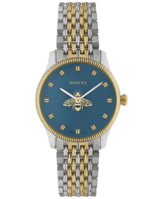 gucci blue face watch