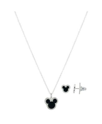 disney fine silver plated necklace