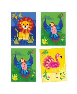 DJECO Animal Loops Collage Kit