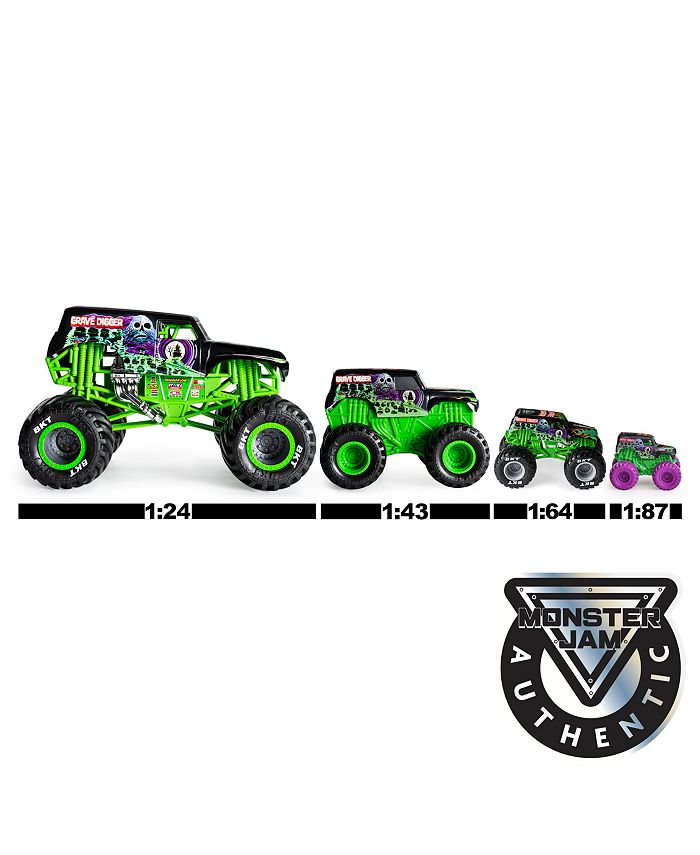 Monster Jam Official Mini Collectible Monster Trucks 5Pack with 1