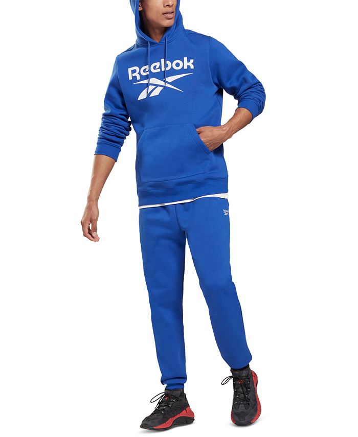 Reebok Men's Logo-Print Fleece Hoodie & Joggers - Macy's