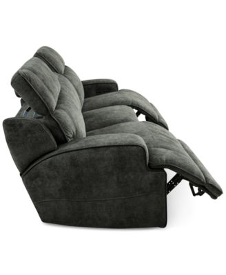 Sebaston 3-Pc. Fabric Sofa with 2 Power Motion Recliners, Created for Macy's