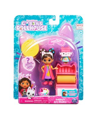 Gabby's Dollhouse DreamWorks Gabby’s Dollhouse, Art Studio Set with 2 Toy Figures