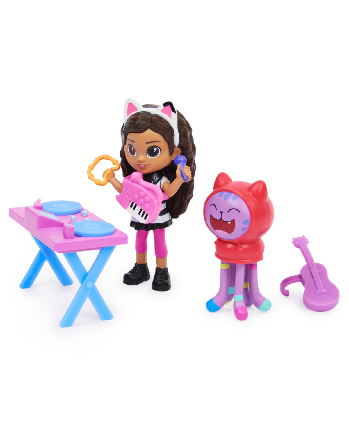 Shop Gabby's Dollhouse Dreamworks , Kitty Karaoke Set With 2 Toy Figures In Multi-color