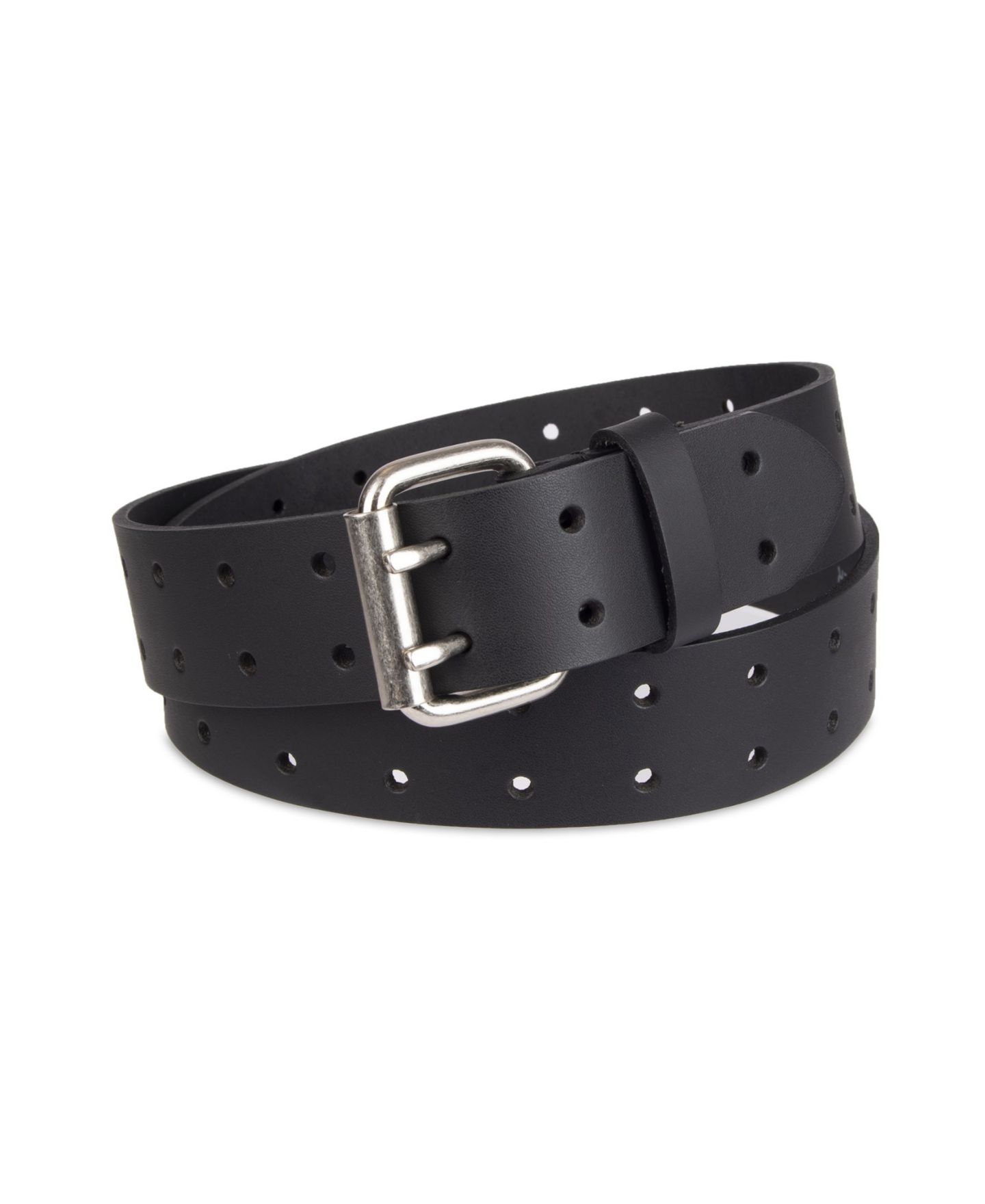 Мужской ремень Dickies Casual Double Prong Roller Buckle Belt, цвет: Чёрный — фото 1