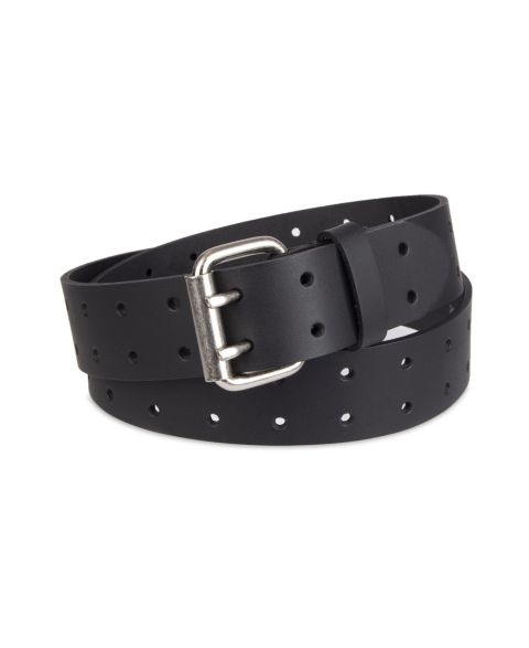 Мужской ремень Dickies Casual Double Prong Roller Buckle Belt, цвет: Чёрный
