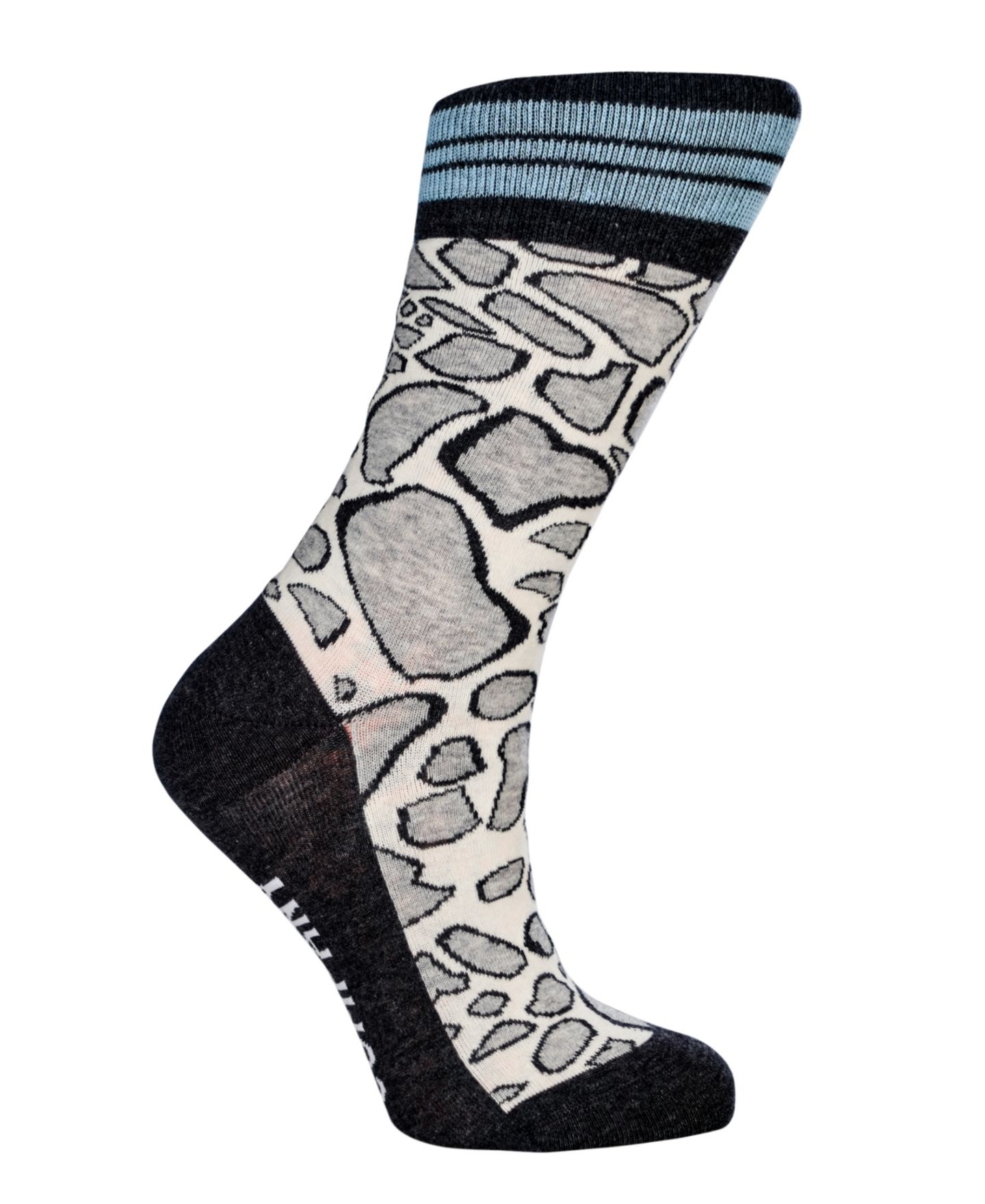 Носки, укороченные, хлопок, леопардовый принт — Love Sock Company, цвет: Серый — фото 3