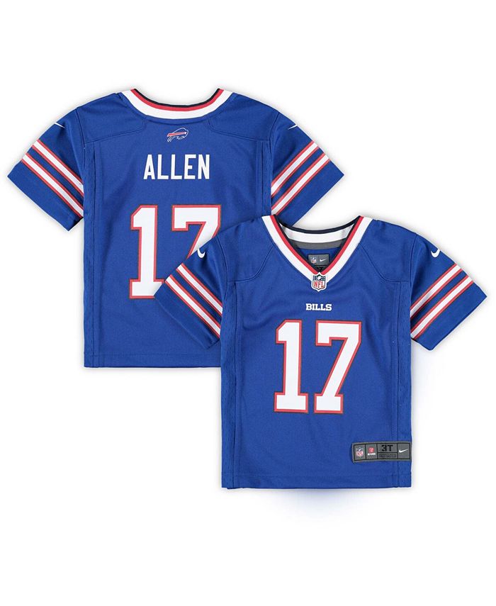 Nike Toddler Boys and Girls Josh Allen Royal Buffalo Bills Game