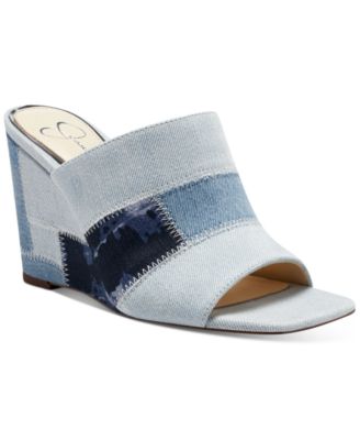 Jessica Simpson - Women's Aishia Slip-On Wedge Sandals