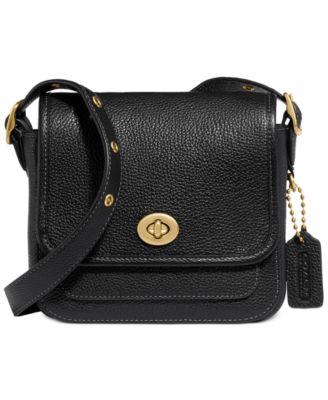 Coach rambler crossbody black sale